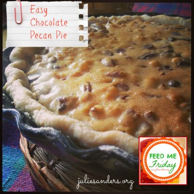 Easy Chocolate Pecan Pie