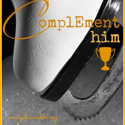 Complement him