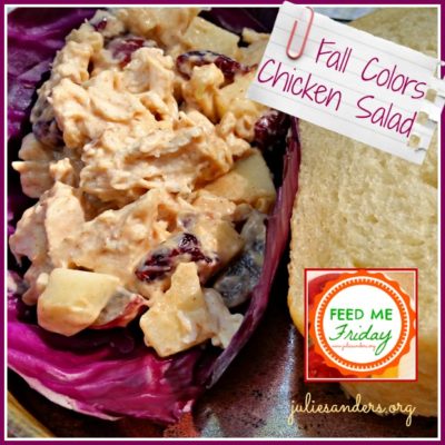 Fall Colors Chicken Salad