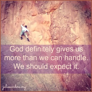 The truth about what we can expect from God