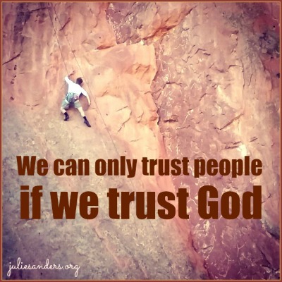trust people trust God