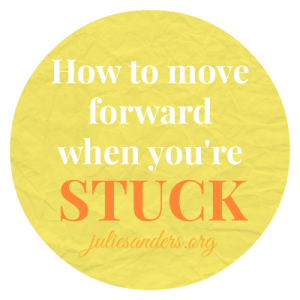 move forward when stuck