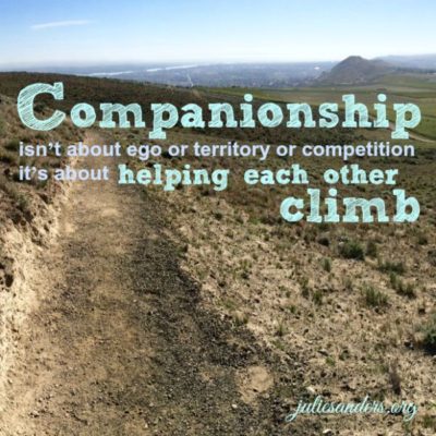 Climb companionship