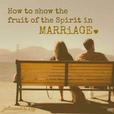 Fruit of the Spirit in marriage
