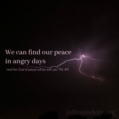 peace angry days