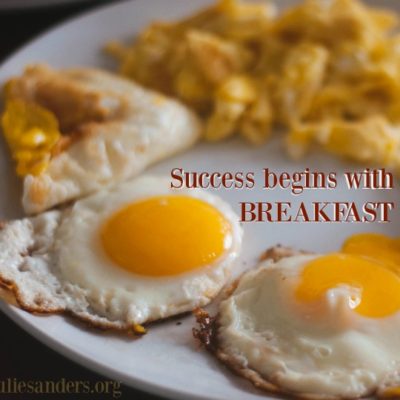 personal success breakfast