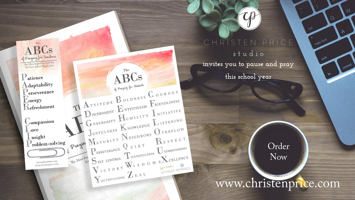 The ABCs of Praying for Students Additional Resources